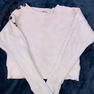 cream sweater